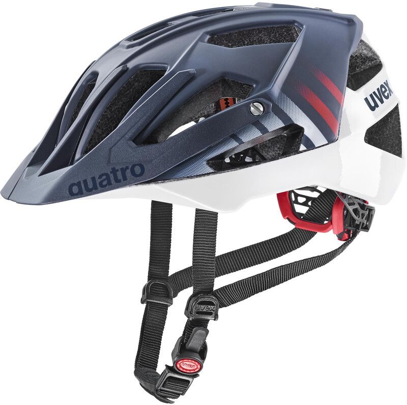 UVEX Quatro CC Helmet - blauw/wit - 2021