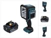 Makita DML 812 G1 Snoerloze LED handlamp 18 V 1250 lm + 1x oplaadbare accu 6.0 Ah - zonder oplader