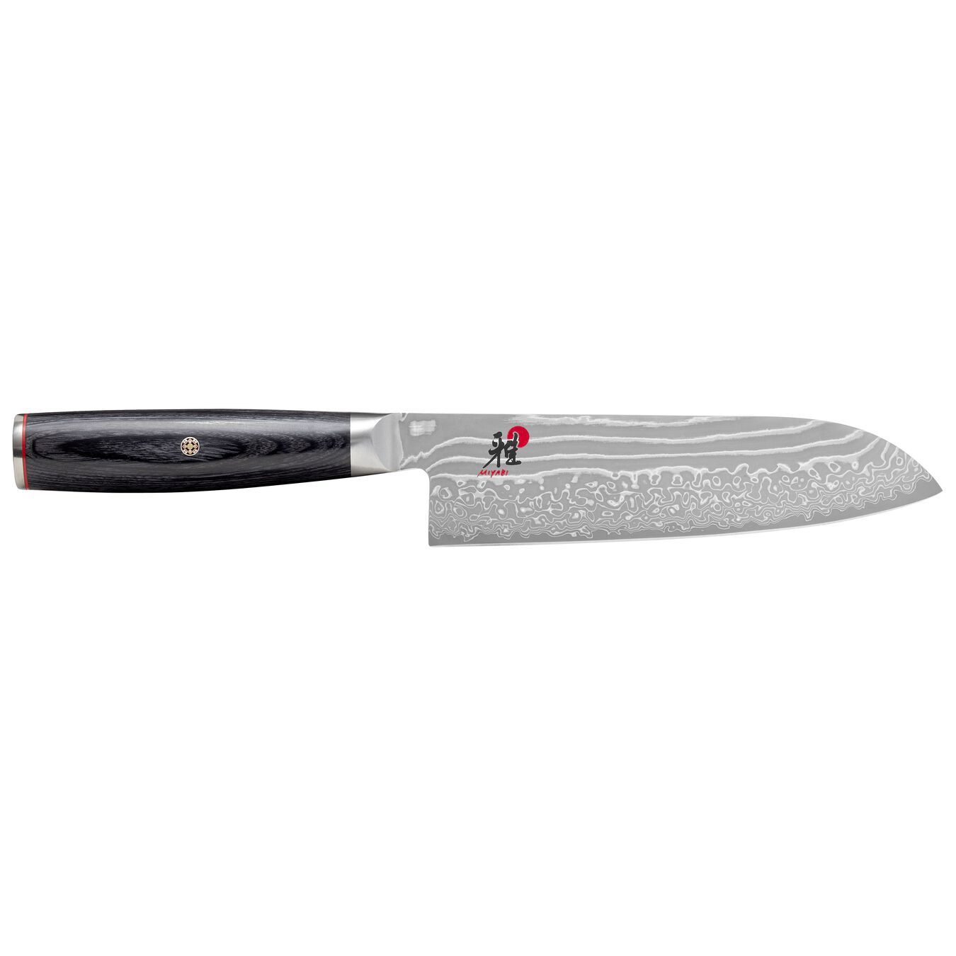 Miyabi 5000FCD Santokumes - 18cm - RVS/Hout