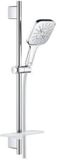 GROHE Doucheset Rainshower SmartActive 130 Cube - Chroom