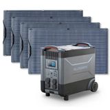 ALLPOWERS Générateur Solaire 4000W (R4000 + SF100 Panneau Solaire Flexible 100W) - R4000 + 4PCS SF100 Panneau Solaire 100W
