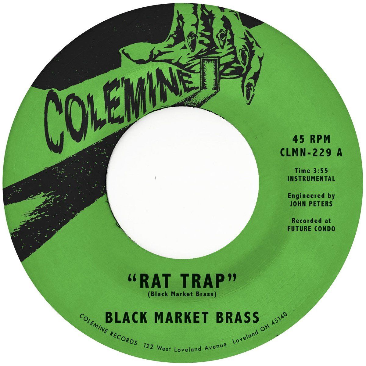 Konkurrent Black Market Brass - Rat Trap (7" Vinyl Single)