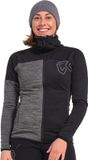 Rock Experience Kobra Fz Sweatshirt Met Volledige Rits Zwart S Vrouw