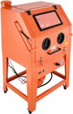 Merkloos / Sans marque Shanghai Sishun Technology Co., Ltd 245 gallon zandstraalkast met drukvat, duurzame stalen constructie op wielen - inclusief 32 gallon mediabak en 1,6 pk stofafzuiger voor oppervlaktebehandeling van grote onderdelen
