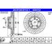 ATE Disque De Frein 24.0134-0112.1 Porsche 9p1 615 302 A
