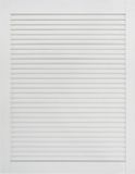 vidaXL Kastdeur - Lamellen - 69x49,4 cm - Massief Grenenhout - Wit