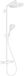 Hansgrohe Croma Select S Showerpipe 280 1jet - Thermostaat - Mat Wit
