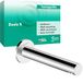hansgrohe Zesis S - Baduitloop, Baduitloop, Badkraan met voorsprong uitloop 18,1 cm, Badmengkraan, chroom, 74410000