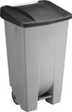 Sunware Basic Prullenbak - 120 l - grijs/zwart
