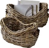 LOBERON Mand set van 2 Bellorie bruin