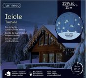 Lumineo IJspegelverlichting - Helder Wit - 1100 cm - 259 LED Lampjes