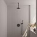 Brauer Gunmetal Carving Thermostatische Doucheset Inbouw
