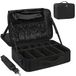 MONSTINA Make-up case met grote capaciteit 3 lagen cosmetische organisator borsteltas 40 cm make-up trein case make-up artist box voor krultang haarstijltang borstelset en cosmetica