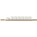 L.S.A. Paddle Espressoset - Avec plateau en bois - Blanc - Set de 7 pièces