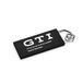 Volkswagen 5HV-087-013 sleutelhanger zwart/wit, GTI-collectie, 80x35x6 mm