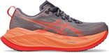 ASICS Superblast 2. Hardloopschoenen. Unisex - Maat 44 - Greyish Purple/Coral Reef