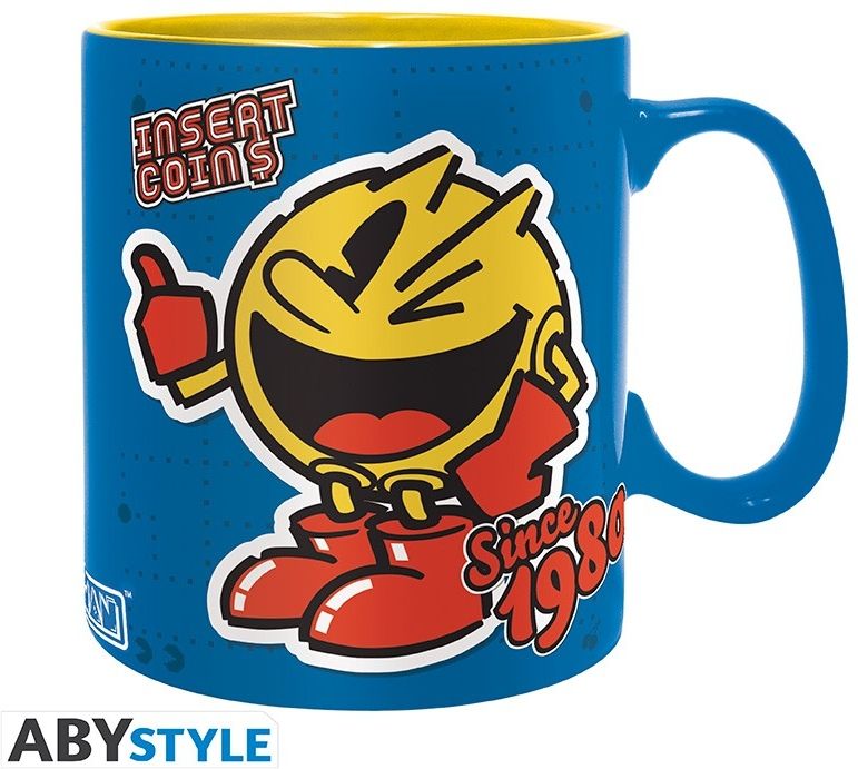 Abystyle Pac-Man Retro Mug - Multicolour, Ceramic