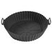 COOK CONCEPT Round Air Fryer Baking Mould 20cm Gray