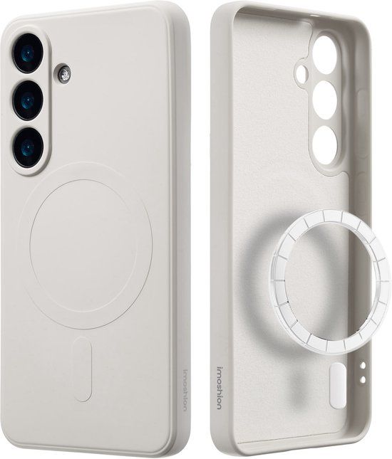 imoshion Color Backcover met MagSafe voor de Samsung Galaxy S25 - Beige