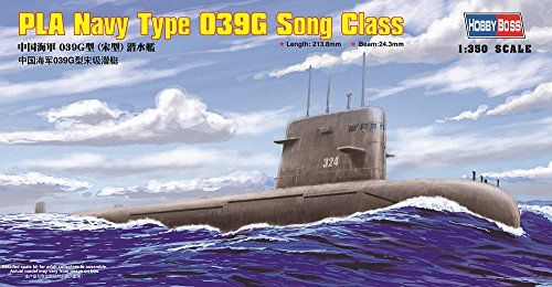 Hobbyboss 1:350 PLA Navy Type 039 Song Class SSG Submarine Model Kit (Grijs)