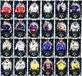 Panini FIFA 365 2026 Aura Excellence Complete Set – 24 cartes à collectionner