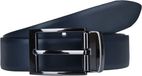 LLOYD Leren Riem 2 in 1 Reversible Belt W85 Black / Blue Zwart Blauw