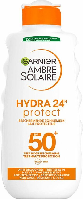 Garnier Ambre Solaire Zonnebrandcrème SPF 50+ - 200 ml - Hydraterend