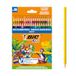 BIC 525788 Kleurpotloden uit hout, meerkleurig, 0,37, 36