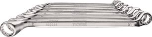 TECWERK Doppelringsleutelsset 10-dlg. SW 6-27mm diep gebogen