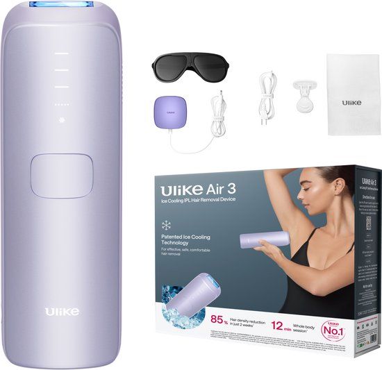 Ulike Air 3 IPL Ontharing Apparaat - Provence Purple