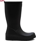 Hunter Original Play Short Wellington Regenlaarzen - Maat 37 - Zwart/Wit/Rood