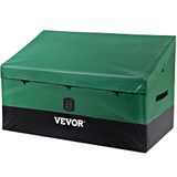 VEVOR Opbergdoos voor buiten, 100 gallon, opbergkist voor tuin, stof, PE-zeil, draagbaar, 122 x 63 x 75 x 52 cm, voor zwembad, terras, tuin, garage, groen