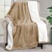 Utopia Bedding Sherpa Deken [kameel, 152x127 cm] - 480GSM Omkeerbare Dikke Warme Fleece Deken voor Bed, Bank, Camping en Reizen