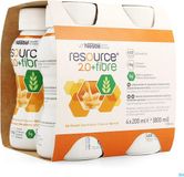 Resource Nestlé Resource 2.0 Fibre Abrikoos 4x200ml