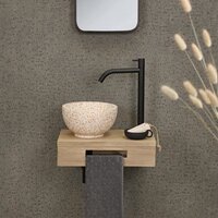 Differnz Fonteinplank 40x25x10cm Rechthoek Licht Eiken