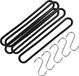 Talen Tools Spanrubbers met S-haken - 15x stuks - voor dekzeilen - 25 cm