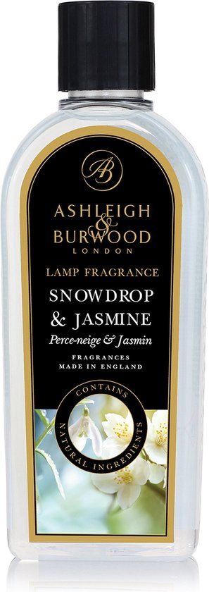Ashleigh & Burwood - Snowdrop & Jasmine Geurlamp olie - 500 ml