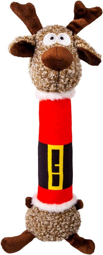 Kong Holiday Shakers™ Luvs Reindeer - Fun Speelgoed - Bruin M