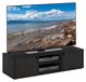 Support TV aspect bois jusqu'à 55 pouces 119,99 cm de large
