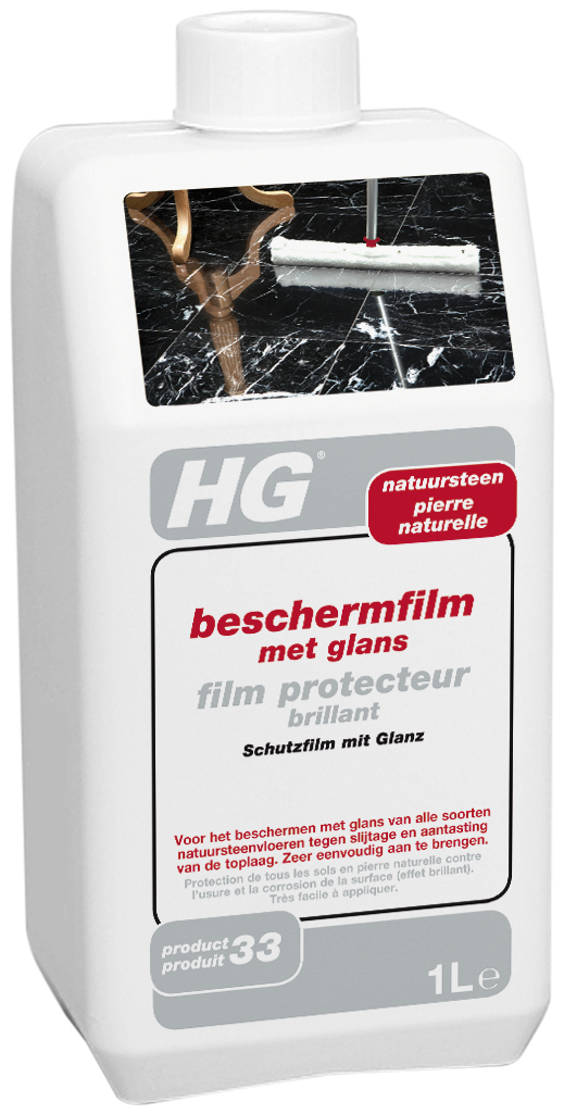 HG   Natuursteen beschermfilm met glans