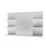 Vicco Wilbur Badkamerspiegelkast – 78 x 50 cm met planken Wit