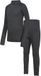 Trespass Kinderfunctieondergoed Unite360 Base Layer Set Zwart X Effen Katoen 7-8 Jaar