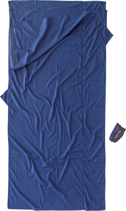 Cocoon TravelSheet Slaapzak isolatie Egyptian Cotton X-Large blauw 2018