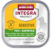 Animonda Integra Protect Cat Sensitive Kalkoen & Aardappel - 16 x 100 g
