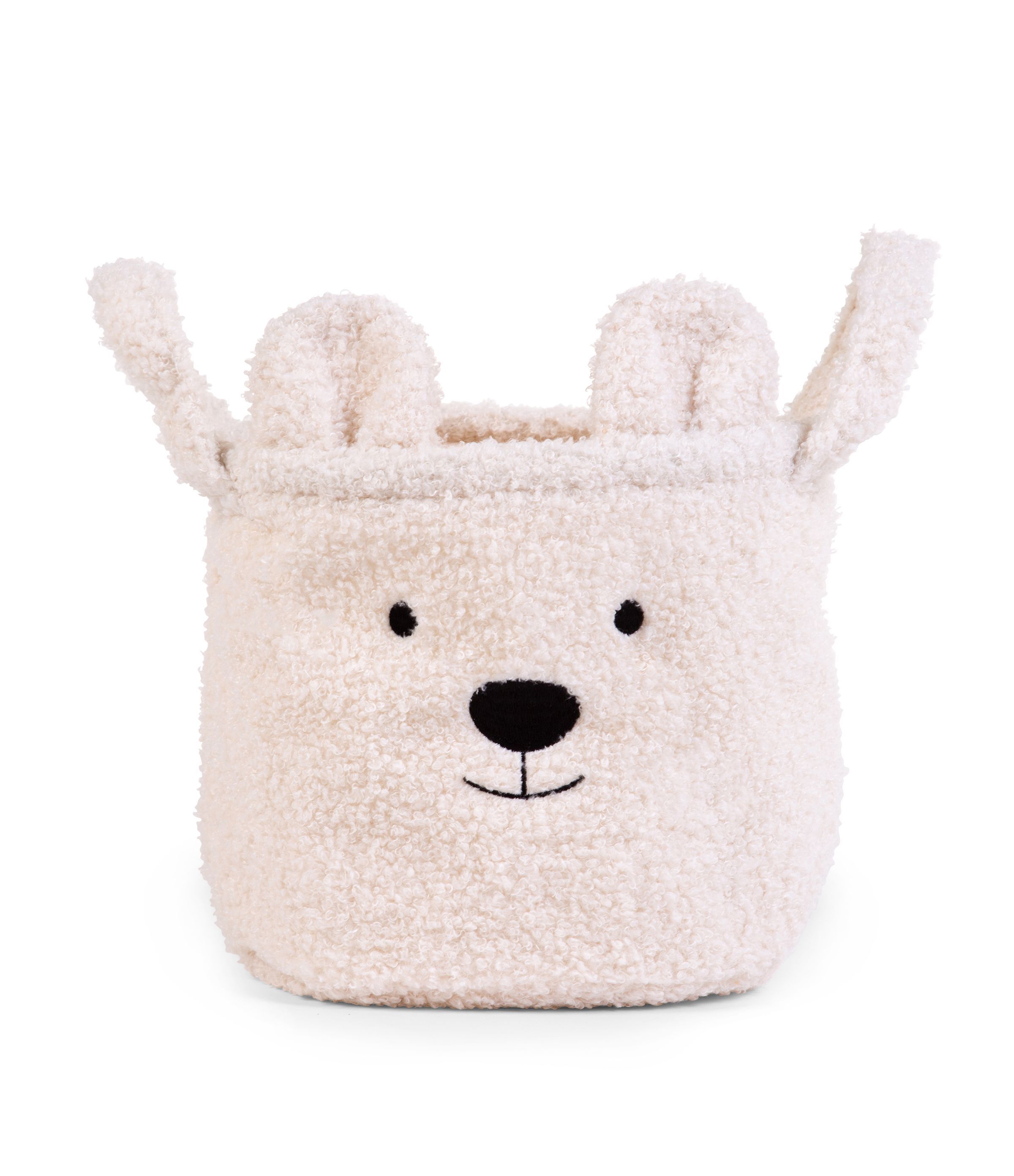 Childhome Teddy Wasmand Wit Polyester 25 x 20 x 20 cm