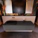 Mondiaz ERIN 150cm badmeubelset Dark grey