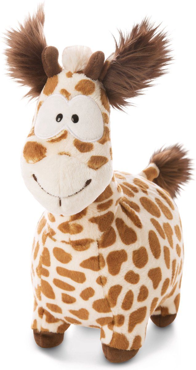 NICI Green Staande knuffel Giraffe Gina - 22 cm - Beige/Bruin