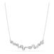 Swarovski Constella ketting, Verschillende slijpvormen, Wit, Rodium toplaag
