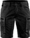 Blåkläder Dames Service Short met stretch 7149-1845 - Zwart - C46