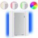 VidaXL Badkamerkast met spiegel en LED 40x12x45 cm Acryl Wit